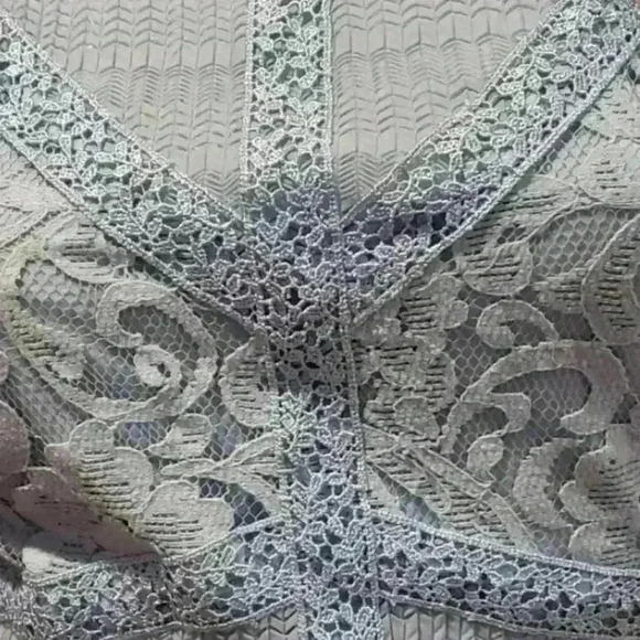 Gianna Bini Sky Blue Midi Bodycon Dress Size 2 - Picture 3 of 5